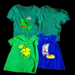 Cat & Jack 4 Shirt Bundle